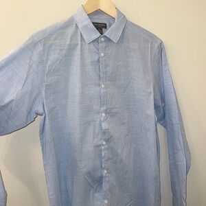 Nwt Van Heusen Flex Husky Long Sleeve Button Down Dress Shirt | XL (18/20)